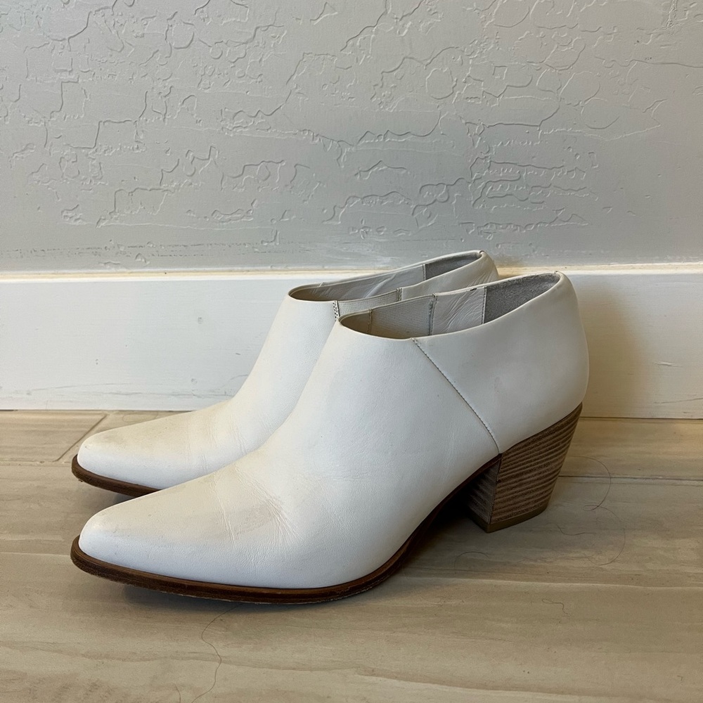 Vince Leather Shoe Boot